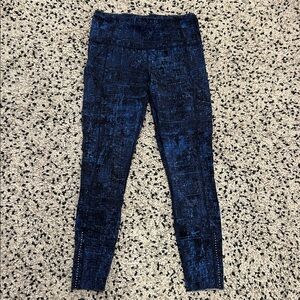 lululemon Fast and Free 7/8 in city lights multi-black